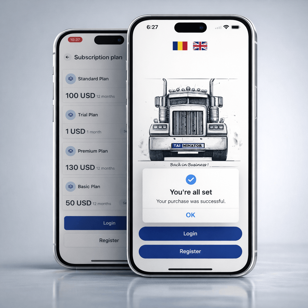 Tirminator - mobile app rescued from abandonment after original development team failure